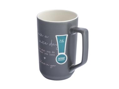 Zdjęcie: Kubek prosty wysoki 550 ml dekoracja have a nice day ALTOM DESIGN