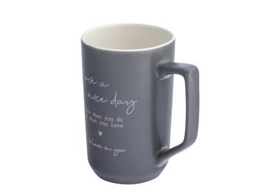 Zdjęcie: Kubek prosty wysoki 550 ml dekoracja have a nice day ALTOM DESIGN