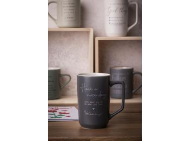 Zdjęcie: Kubek prosty wysoki 550 ml dekoracja have a nice day ALTOM DESIGN