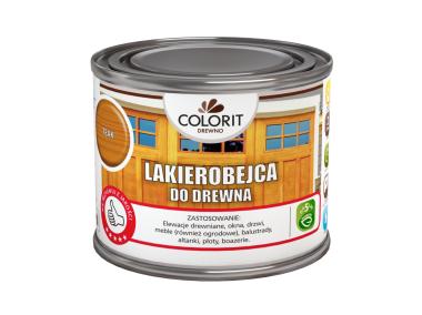 Zdjęcie: Lakierobejca do drewna, antracyt 375 ml COLORIT