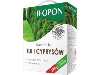 Zdjęcie: Nawóz do tui i cyprysów 3 kg BOPON