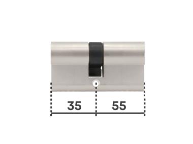 Zdjęcie: Wkładka Y600 35/55 satyna blister YALE