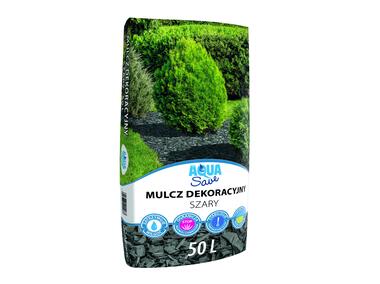 Zdjęcie: Mulcz dekoracyjny Aqua Save 50 L szary AGARIS