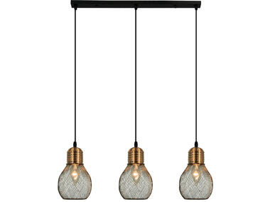Zdjęcie: Lampa wisząca Edison 1998/3 BL CO ELEM