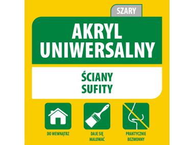 Zdjęcie: Akryl uniwersalny 280 ml szary SOUDAL