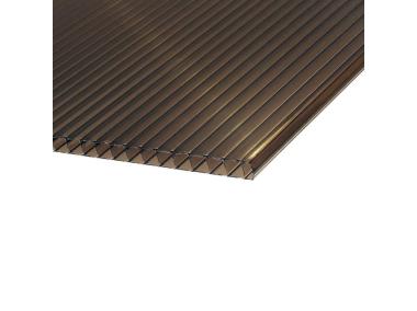 Zdjęcie: Płyta komorowa PCB 300x105 cm, 10 mm, 1-komorowy, brąz ROBELIT
