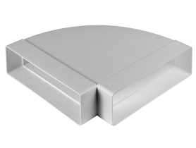 Kolano poziome płaskie 90 stopni 60x204 AWENTA