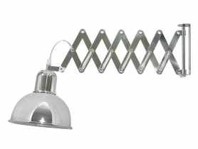 Lampka na wysięgniku harmonijkowym 40 W chrom CANDELLUX