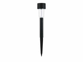 Lampa solarna Pin czarna POLUX