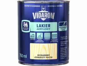 Lakier Akrylowy bezbarwny 0,75L VIDARON