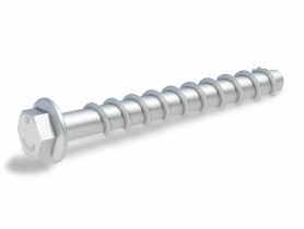 Wkręt do betonu w ocynku płatkowym z łbem heksagonalnym R-HLX-HF-ZF 8/10.4x90 mm RAWLPLUG