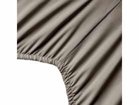 Prześcieradło z gumką mikrowłókno Soft 180x200+30 cm srebrne EUROFIRANY