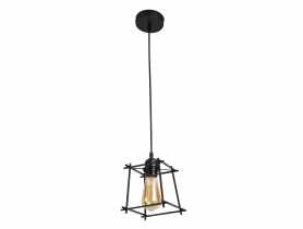 Lampa wisząca Ryga E27 czarna IL MIO