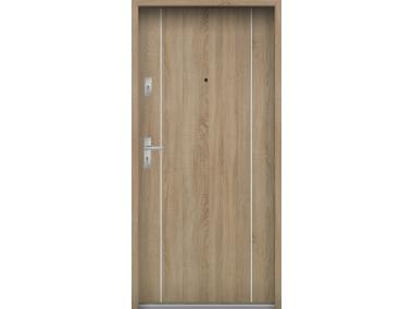 Zdjęcie: Drzwi wejściowe do mieszkań Bastion A-34 Sonoma 80 cm prawe ODP KR CENTER