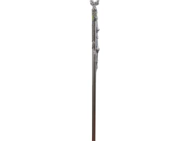 Zdjęcie: Karnisz Hefajstos Plus fi 16 mm - 160 cm kulka złoto (folia) KARWEL