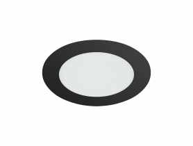 Oprawa typu downlight SMD LED Wafel C 12 W CCT kolor czarny STRUHM