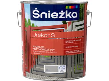 Zdjęcie: Farba gruntująca Urekor S popielaty 10L ŚNIEŻKA