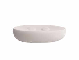 Mydelniczka dolomitowa 13,5x10x3 cm kremowa ALTOMDESIGN