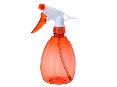 Zdjęcie: Zraszacz transparentny 550 ml Flora czerwony VERDENIA
