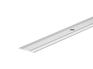 Zdjęcie: Profil progowy płaski aluminium anoda 30 mm 0,9 m srebrny CEZAR