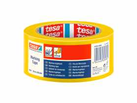 Taśma ostrzegawcza PVC 33m x 50mm żółta TESA