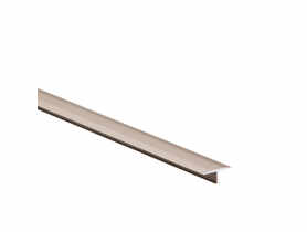 Profil fugowy łączący 18 mm AL T18 - 2,5 m szampan CEZAR