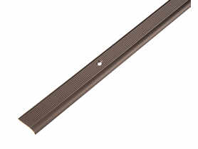 Listwa schodowa ALU brąz 1000x23x6,3 mm ALBERTS