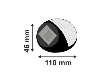 Zdjęcie: Lampa solarna schodowa 2xCW 0,12 W POLUX