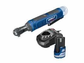 Zestaw 12V DED7334 klucz kątowy + DED7302 ładowarka + DED7320 2,0 Ah DEDRA