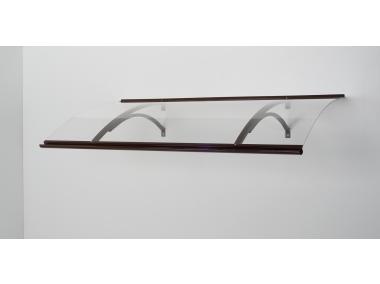 Zdjęcie: Zadaszenie Swing Akryl 160x87x27 brąz GUTTA