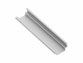 Profil LED Glax srebrny kątowy wpuszczany 200 cm  GTV