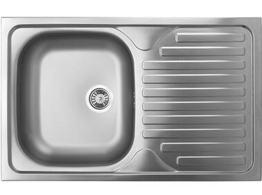 Zdjęcie: Zlewozmywak nakładany 50x80 cm sk5 311t len z syfonem KUCHINOX