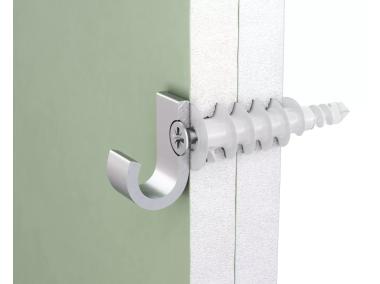 Zdjęcie: Łącznik nylonowy DRA-01-LONG samowiercący 16x46 mm z wkrętem 4,0x40 mm 100 szt. RAWLPLUG