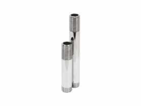 Rura dwustronnie gwintowana 1/2x100 mm chrom TYCNER