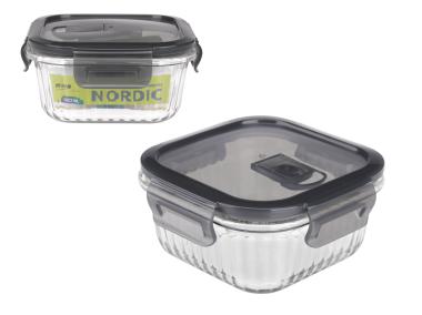 Zdjęcie: Pojemnik żaroodporny Nordic 520 ml kwadratowy 91467 RAVI