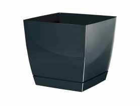 Doniczka Coubi grafit 13,5 cm PROSPERPLAST