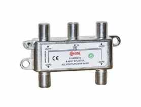 Rozgałęźnik spliter 5-2400Mhz 4 drożny power pass CORAB