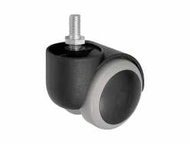 Kółko meblowe 50 mm, 50 kg, gwint M8, do paneli METRO