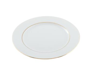 Zdjęcie: Talerz deserowy Złota Rita 19 cm PORCELANA CHODZIEŻ
