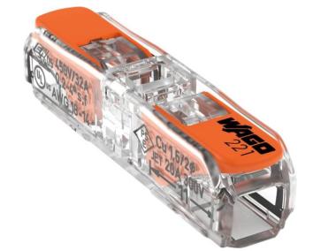 Zdjęcie: Złączka przelotowa 2x0,2-4 mm2  WAGO