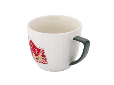 Zdjęcie: Kubek baryłka 540 ml Winter wool dekoracja piernikowy domek B ALTOM DESIGN