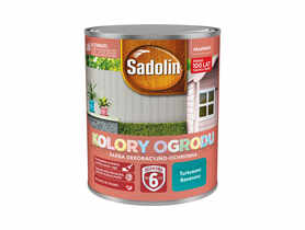 Farba do drewna Kolory ogrodu 0,7 L turkusowy basenowy SADOLIN