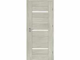 Drzwi wewnętrzne 90 cm prawe dąb polarny Cpl vanilla 70 VOSTER
