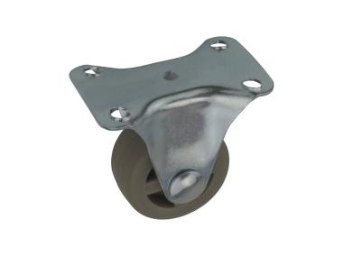 Zdjęcie: Zestaw z kołem gumowym 32 mm, 12 kg stały METRO