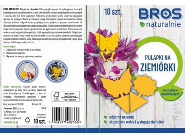 Zdjęcie: Pułapka na ziemiórki 12 szt. BROS NATURALNIE