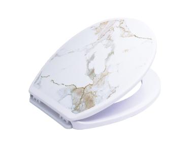Zdjęcie: Deska sedesowa Iris foto marmur BISK