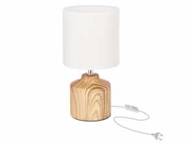 Lampka stołowa Minos 1x40 W E14 biały CANDELLUX