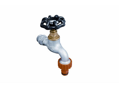 Zdjęcie: Zawór żeliwny czerpalny z szybkozłączką 3/4 HYDROLAND