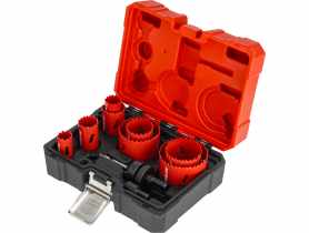 Zestaw otwornic bimetalowych, M3, 4/6TPI, 8 szt. PROLINE