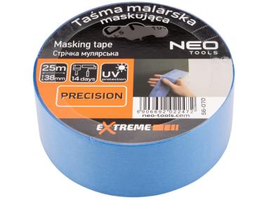 Zdjęcie: Taśma malarska maskująca 38 mm x 25 m niebieska NEO TOOLS